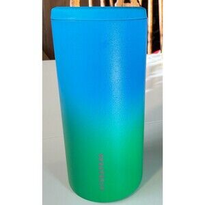 HydraPeak 4-in-1 Slim Can Bottle Cooler Blue Green Fade